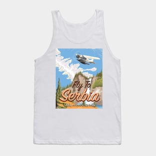 Fly to Serbia! Tank Top